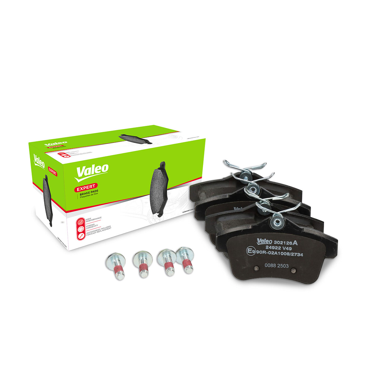 Pastiglie freno VALEO 302126A